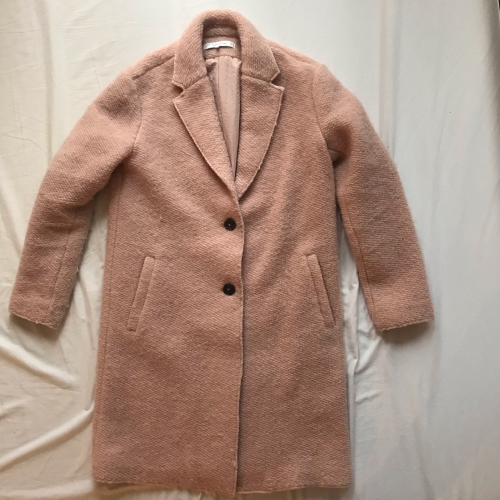 Pink Zara coat